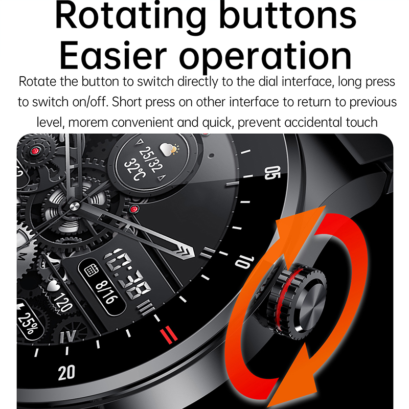 ECG+PPG Bluetooth Call Smart W - огляд і ціна Smartwatch Custom