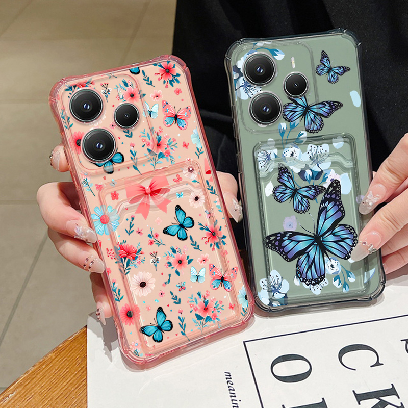 Card Slot Soft TPU Case For Xi - огляд і ціна Xiaomi Redmi Note 13