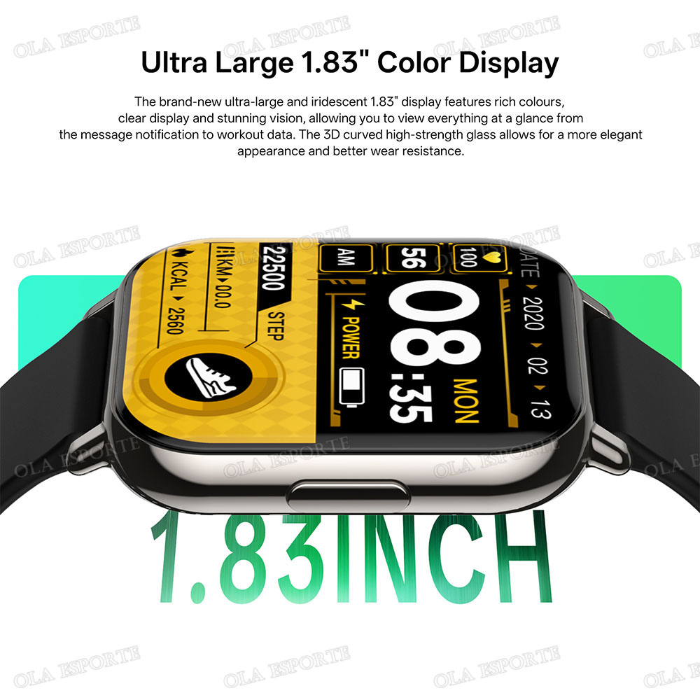 New Smart Watch 1.83'' Waterpr - огляд і ціна Smartwatch X12