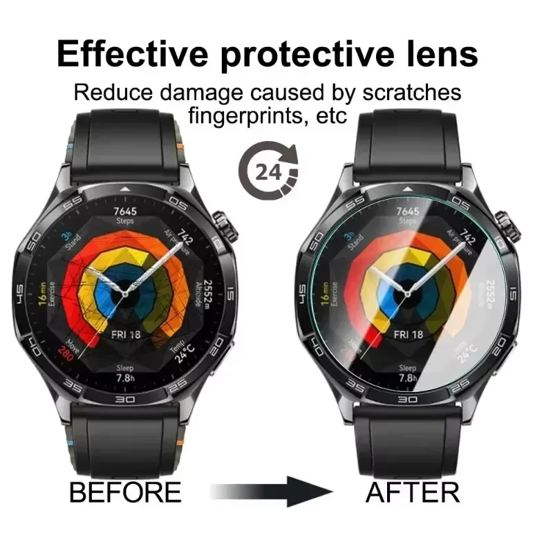 Screen Protector Glass for Hua - огляд і ціна Titan Smartwatch Accessories