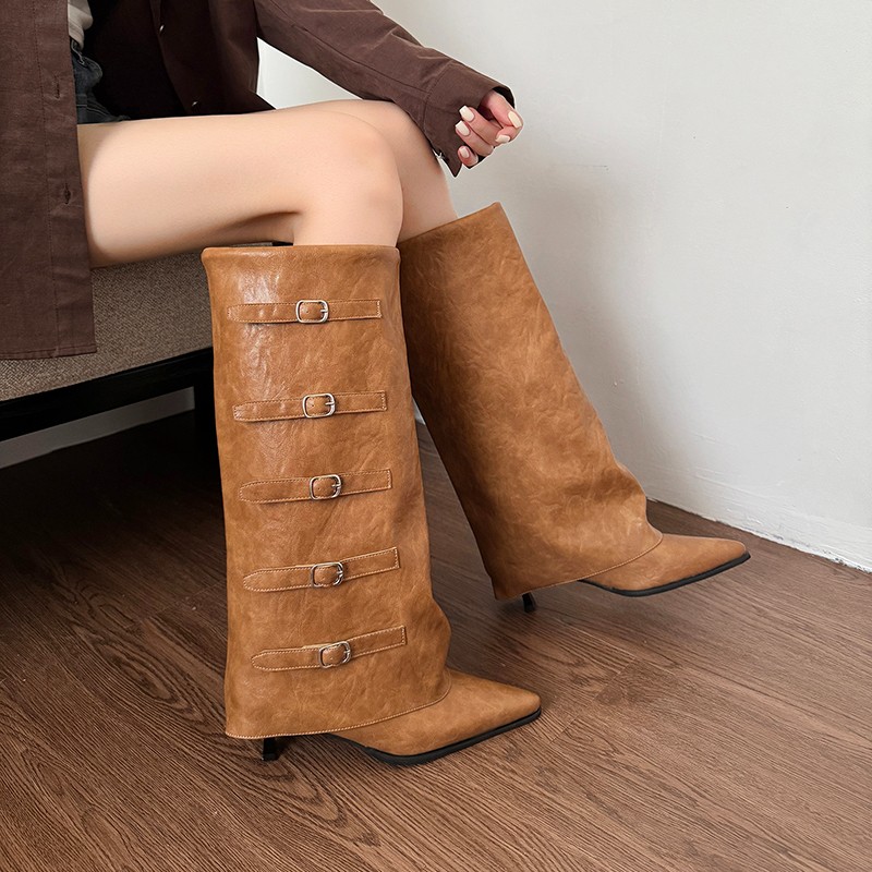 New Autumn Winter Pointed Toe  - огляд і ціна Leather Classic Strap
