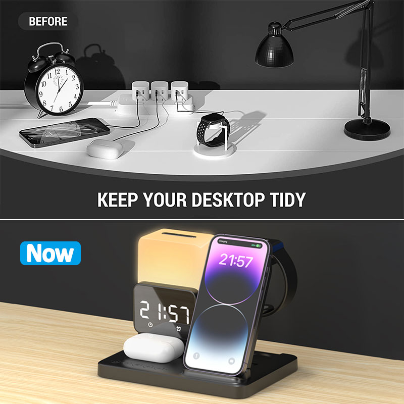 6 In 1 Foldable Lamp Wireless  - огляд і ціна Smartwatch X12