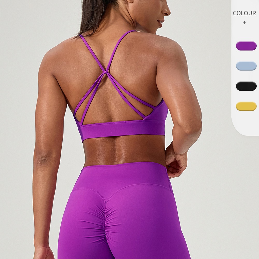 Women's Sexy Yoga Bra Cross St - огляд і ціна Rugged Sport Strap