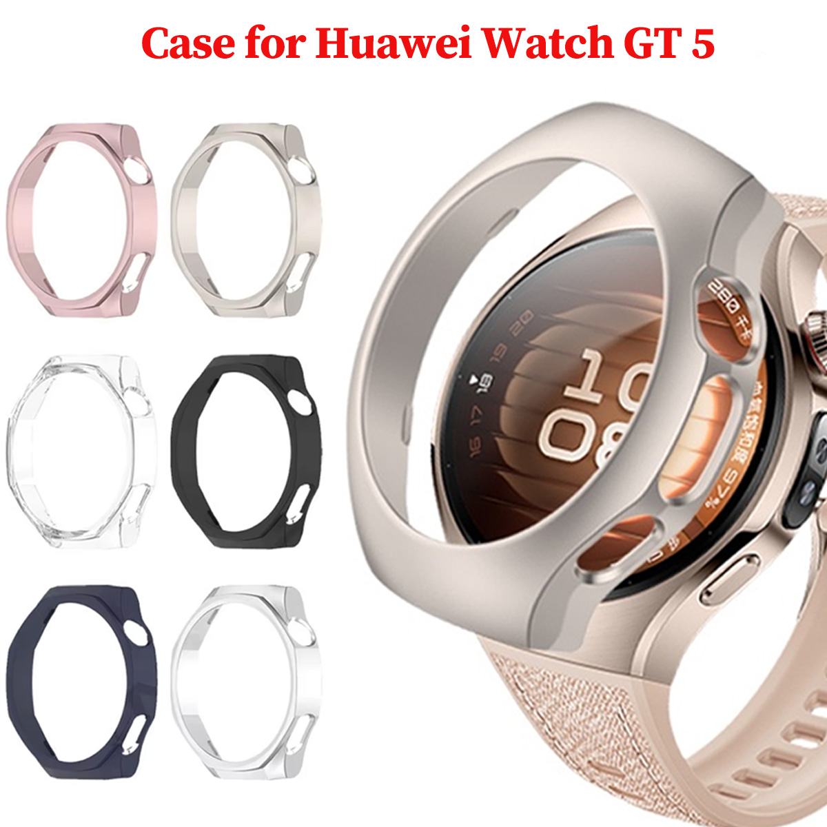 Case for Huawei Watch GT 5 42m - огляд і ціна Titan Smartwatch Accessories