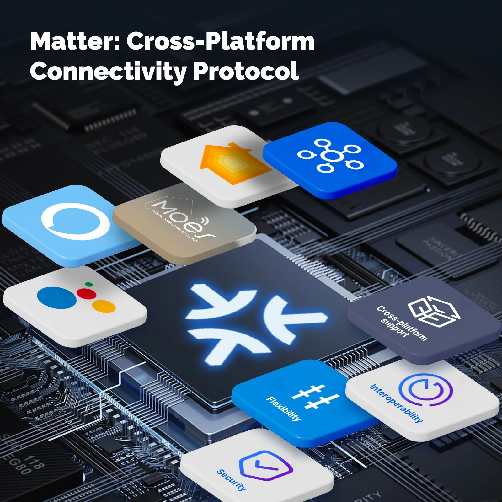MOES Matter Tuya WiFi Smart Li - огляд і ціна Smart Accessories